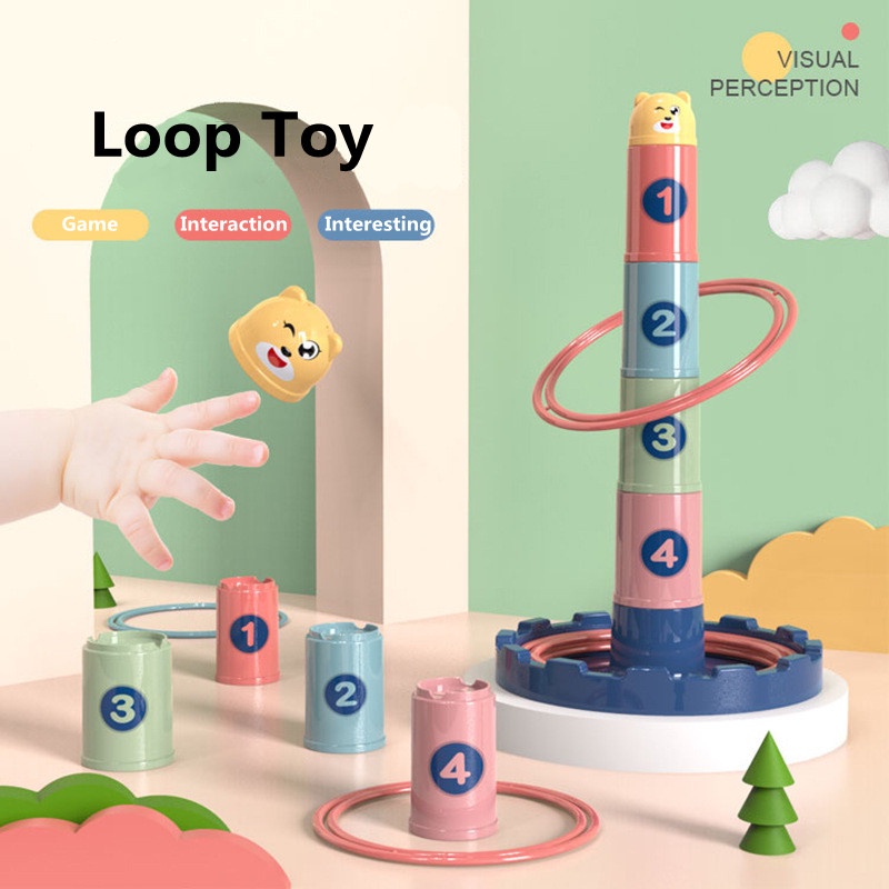 Little Buddy Throw Circle Toy Throwing Ring Game Children Creative