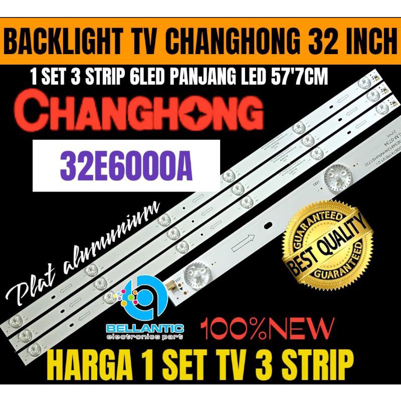 CHANGHONG LED TV BACKLIGHT 32 INCH 32E6000A BACKLIGHT LED TV 32 INCH ...