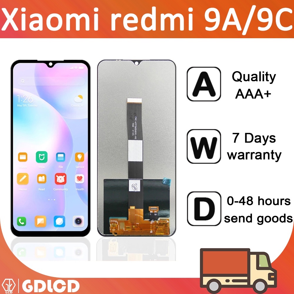 For Redmi 9A LCD Redmi 9C LCD M2006C3LG M2006C3LI M2006C3LC M2006C3MG ...