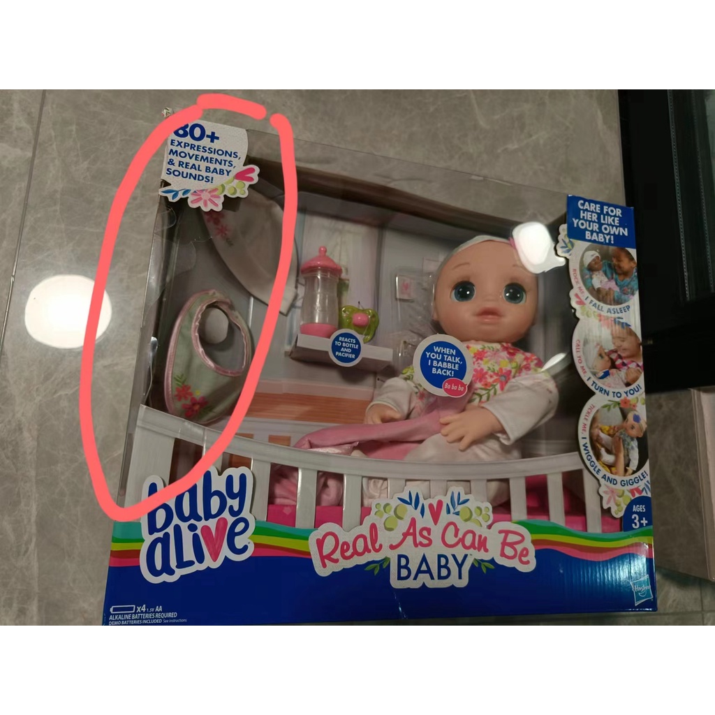 Baby alive real as can be sale on sale