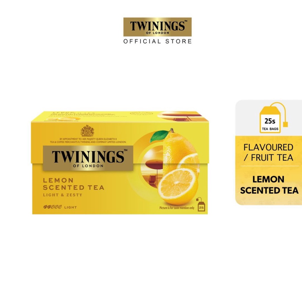 Twinings Lemon Scented Tea 25s | Shopee Philippines