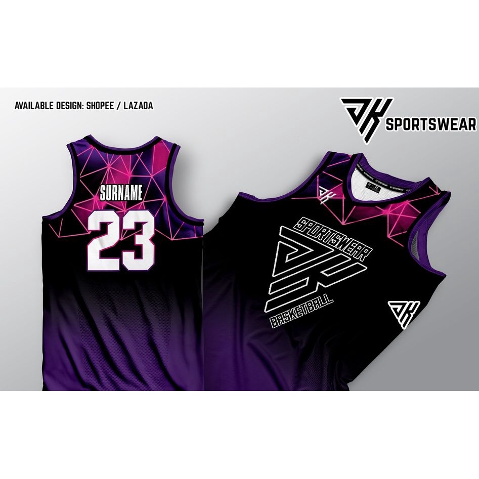 Basketball Jersey Customized Name and Number Full Sublimation Quick Dry
