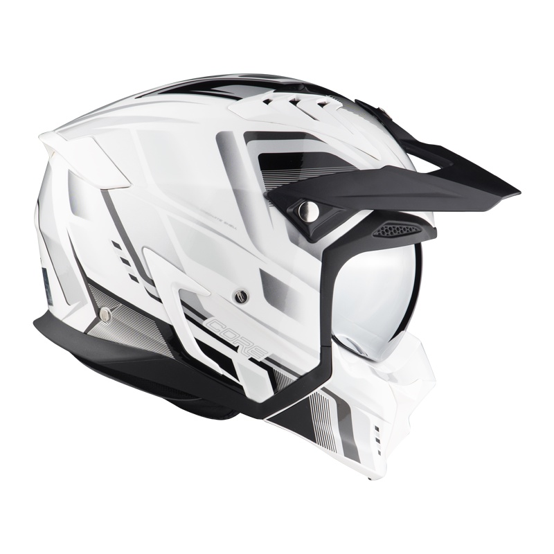Spyder Core G S4 Dual Sport Helmet (FREE 2 Visors) Shopee