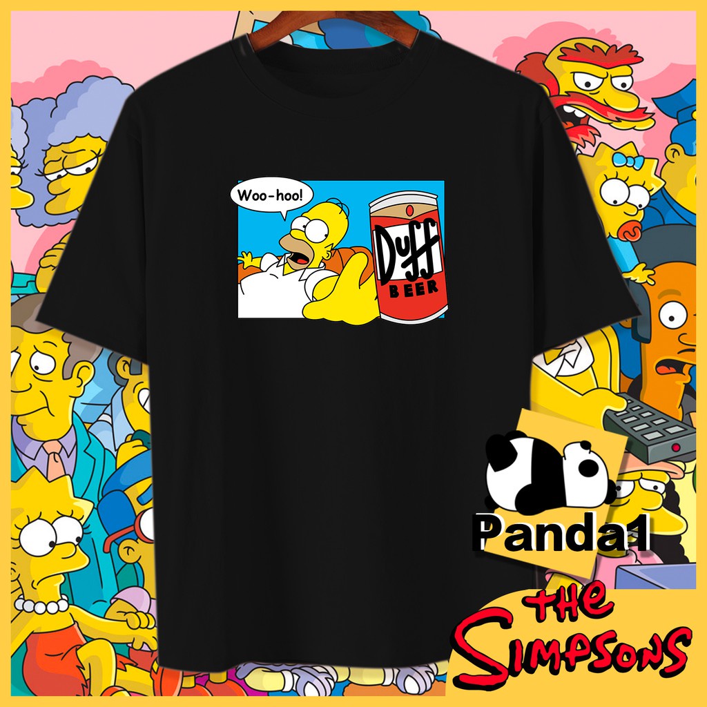 The Simpsons Shirt Homer J. Simpson TShirt Cotton Unisex Asian Size ...