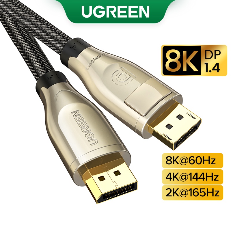 UGREEN DisplayPort 1.4 Cable 8K 4K HDR 165Hz 60Hz Display Port Adapter