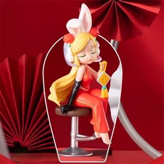 ☆HGTOYS☆ [Optional] [Genuine] POPMART three two one Chinese New Year Series  Blind Box Toy Tidy Play Gift