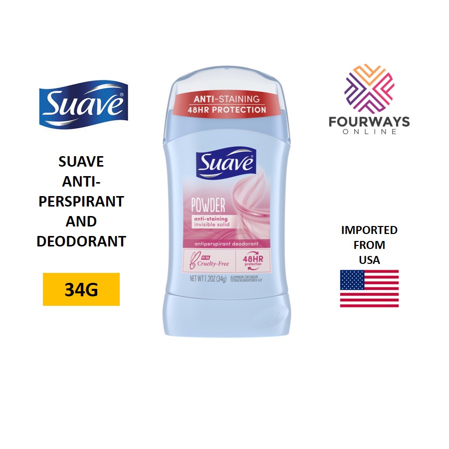 Suave Antiperspirant Deodorant 34g / Suave Deodorant 34g Shopee Philippines