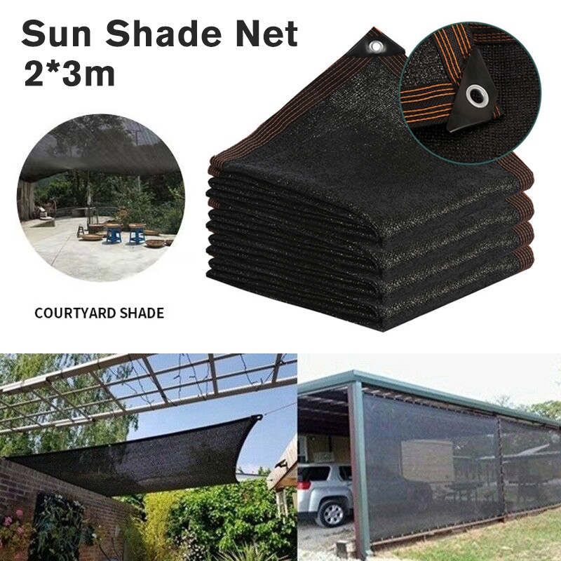Shade Cloth Sunblock Mesh Anti-UV Sun Shade Net with Grommets for ...