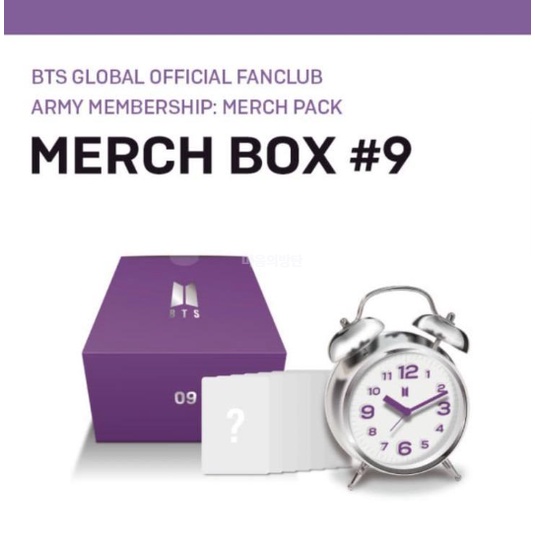 BTS - MERCH BOX #9 - [OFFICAIL MERCH]------- | Shopee Philippines