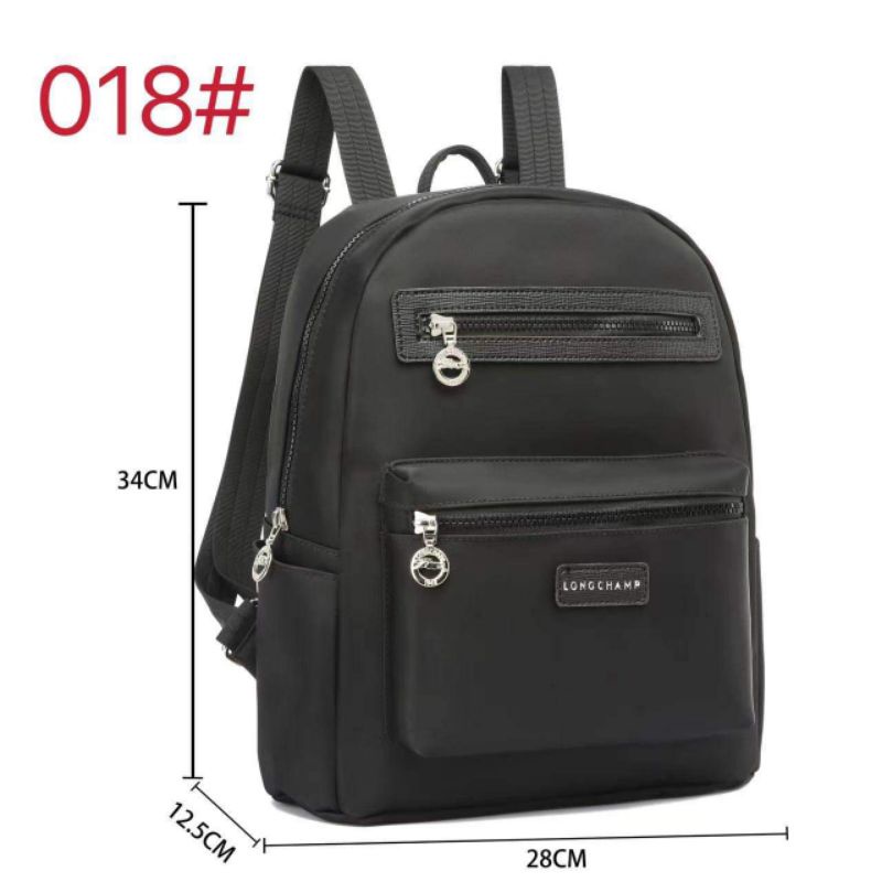 Longchamp Backpack Multiple Zipper