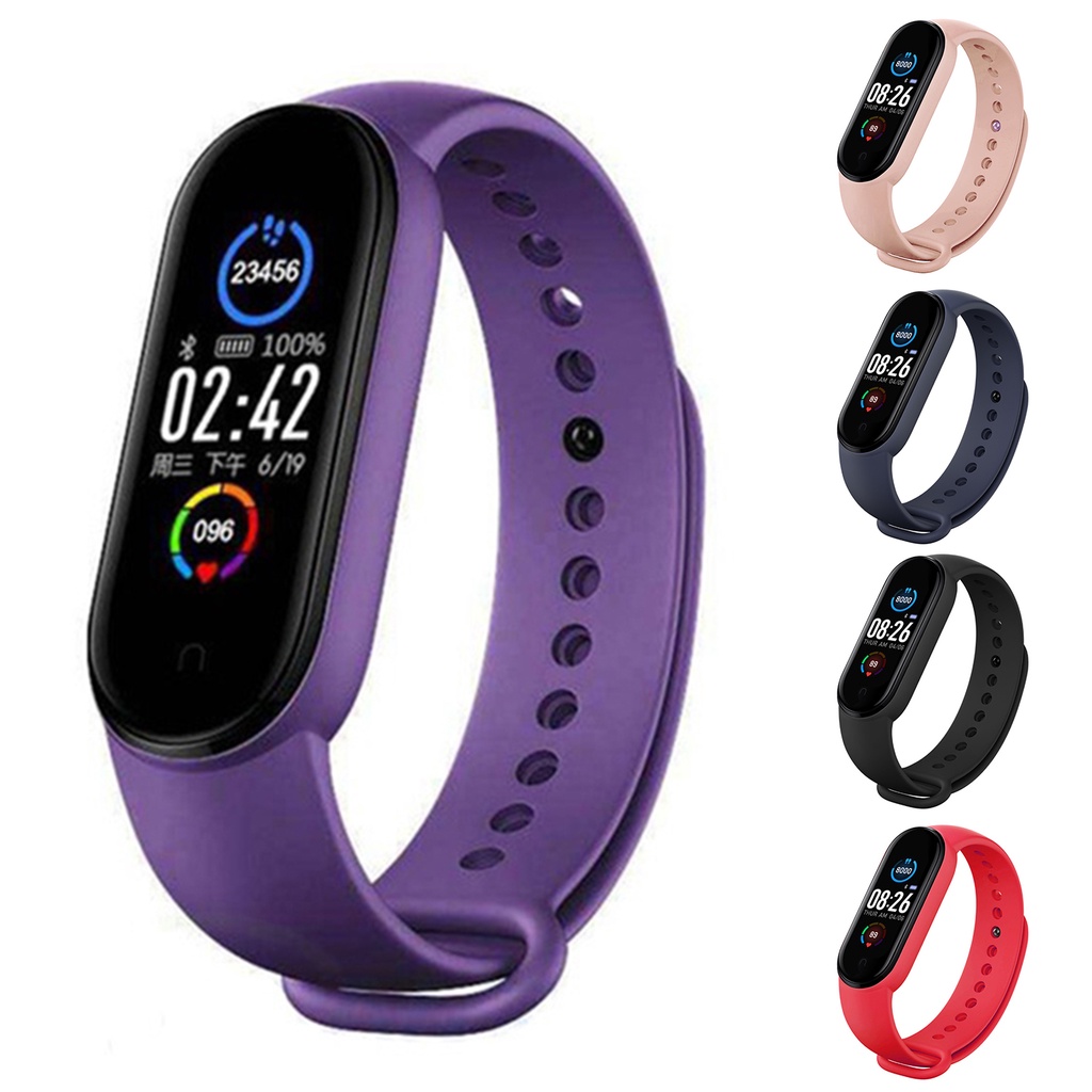 COD Free Strap 1 1 Copy Xiaomi Mi Smart Band 5 Global Version