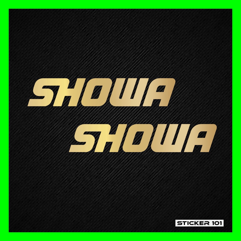 Showa Shock Sticker / 1 Pair Shopee Philippines