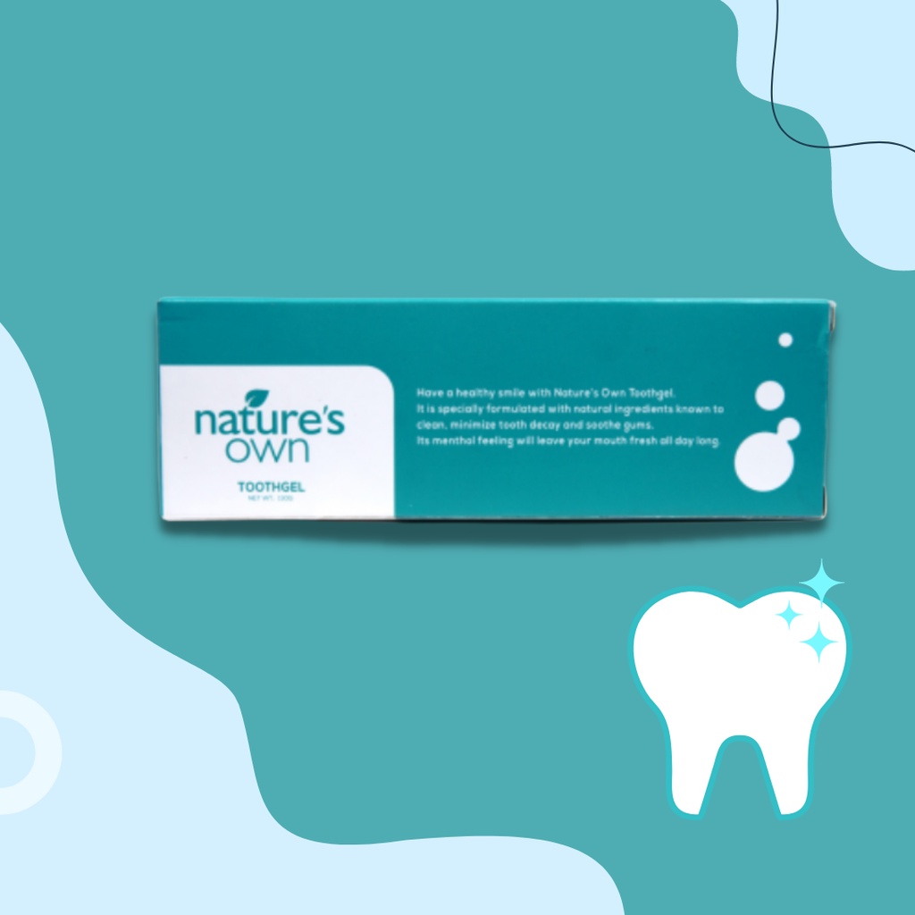 Nature's Own Tooth Gel (130g) (JC Premiere) Shopee Philippines