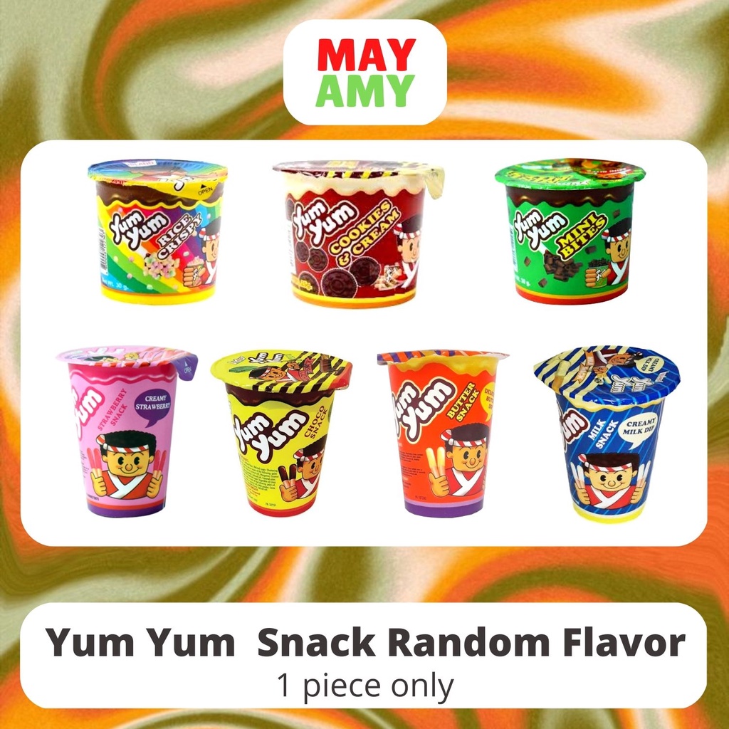 Yum Yum Pretzel Snack Dips (Random Flavor) Shopee Philippines