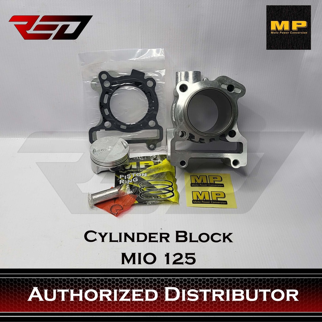Cylinder Block MP Mio M3 - Mio i 125 STD 52.4MM / Mio 125-Xeon RC 52 ...