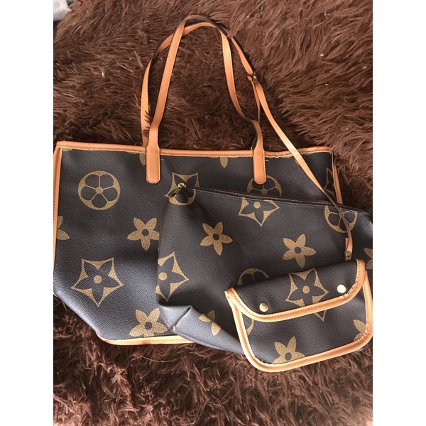 LV tote bag 3in1 top grade Shopee Philippines