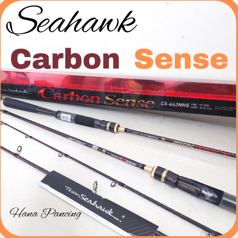 Carbon sense seahawk fishing rod | Shopee Philippines