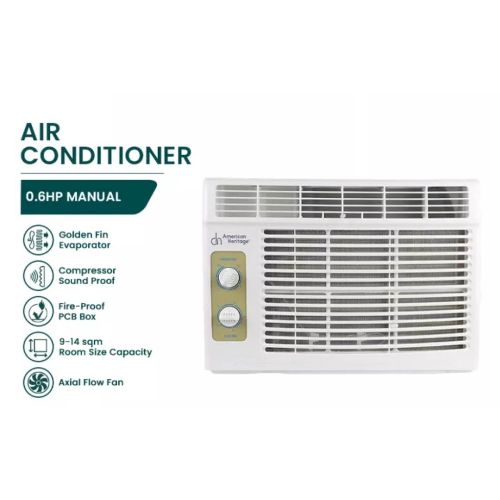 ENERGY EFFICIENT REFRIGERANT WINDOW TYPE AIR CONDITIONER AMERICAN