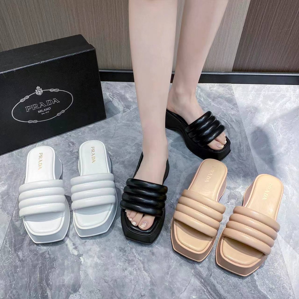 Prada slippers cheap