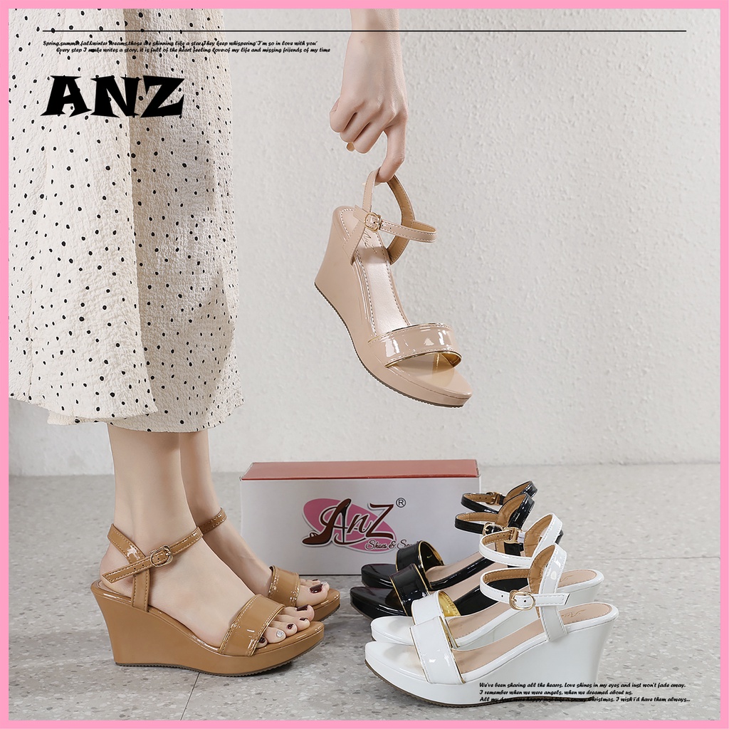 Korean Fashion Wedge Wedge Sandals Shopee 【COOL】Korean Fashion