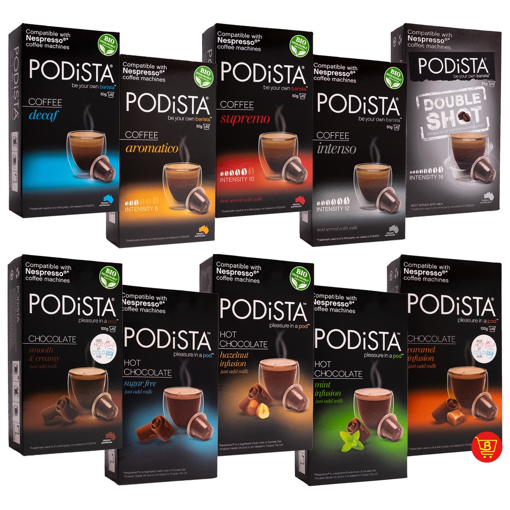 Podista Nespresso Hot Chocolate Pods Review - Do they Taste Good?, Nespresso Compatible Pod