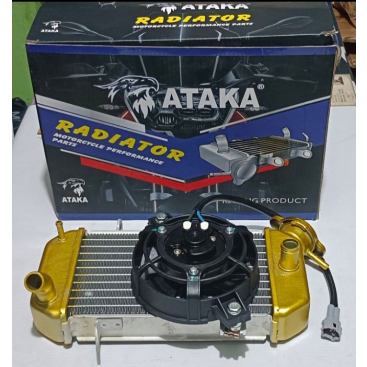 ATAKA BIG RADIATOR WITH SINGLE FAN SNIPER150 V1 V2 | Shopee Philippines