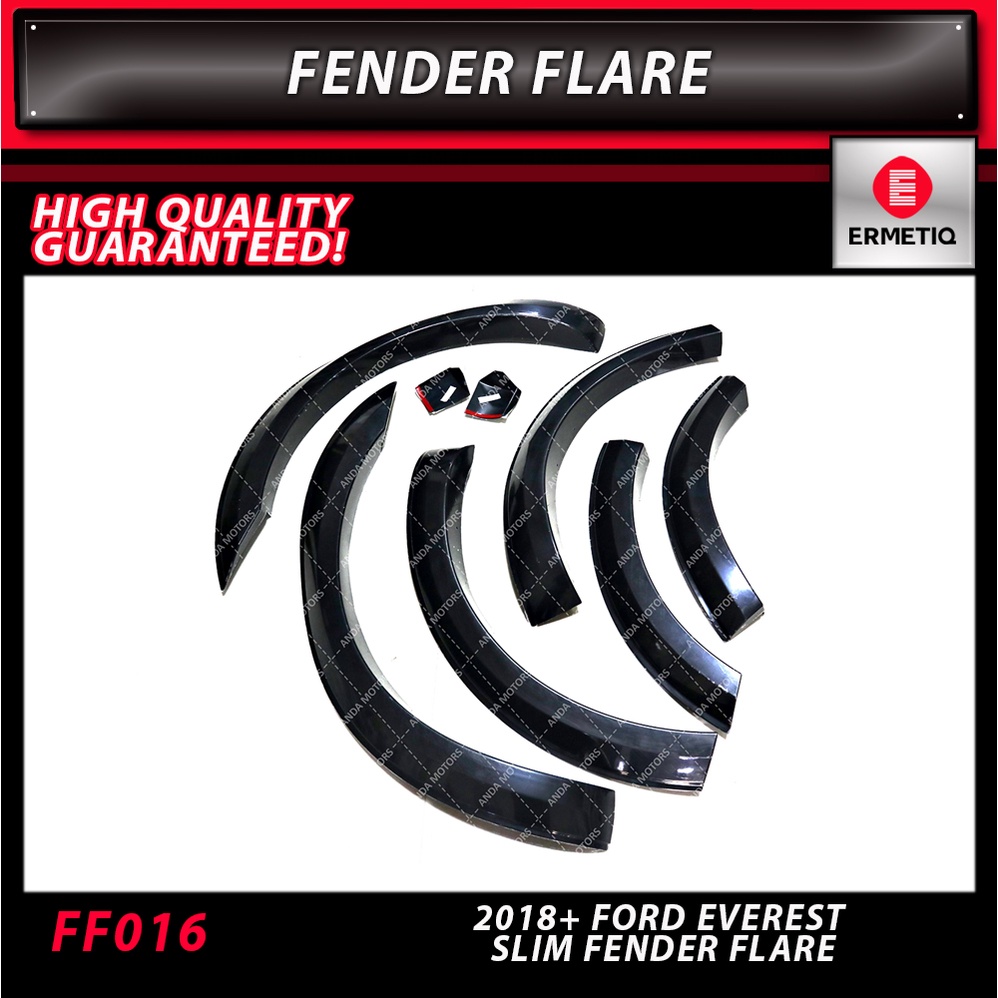 2018+ FORD EVEREST SLIM FENDER FLARE | Shopee Philippines