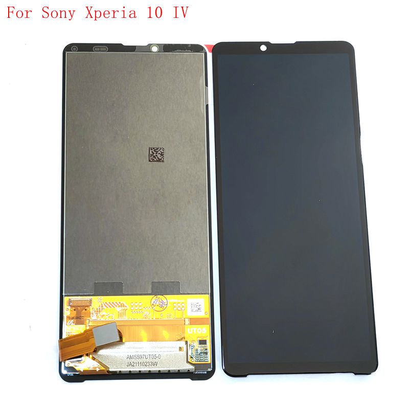 Sony Xperia 10 IV LCD Screen Replacement - Black Touch Screen Digitizer For XQ-CC54/CC72
