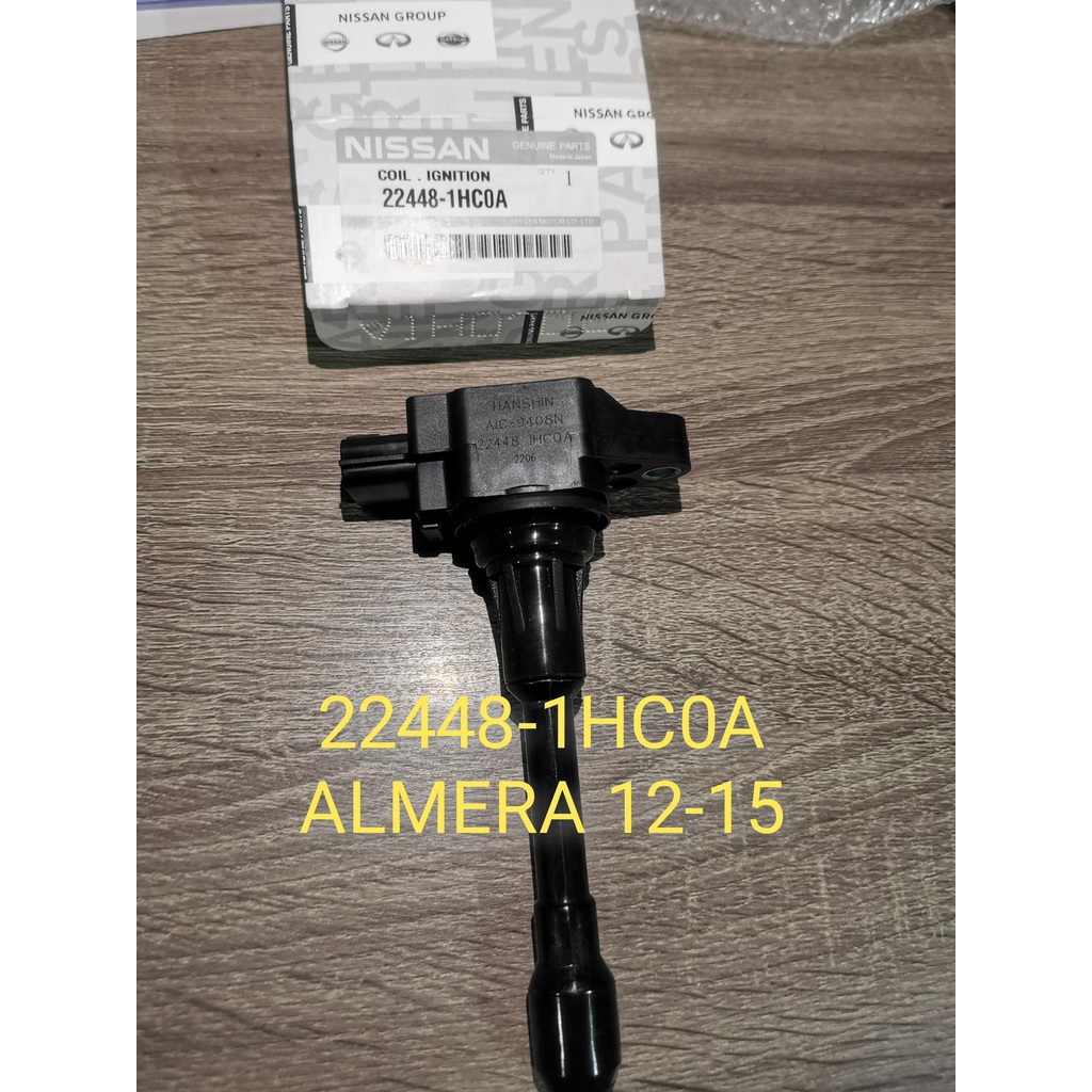 Nissan Almera Ignition Coil 20122015 224481HC0A Shopee Philippines