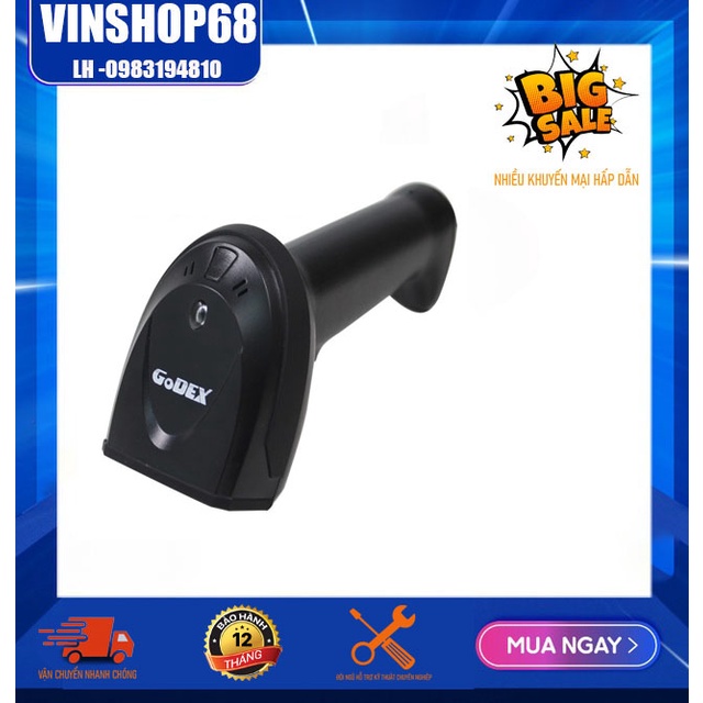Godex GS520 barcode scanner (with stand included) | Shopee Philippines