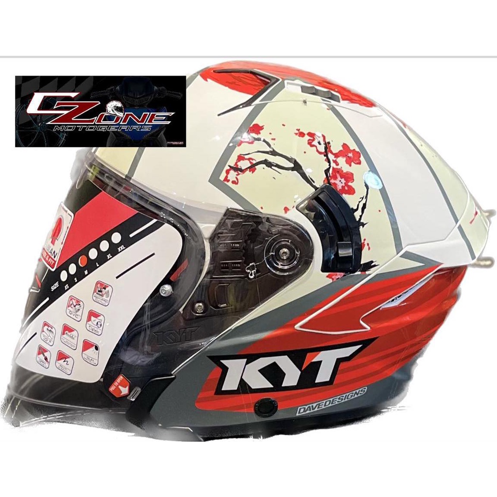 KFT NF-J XAVI SAKURA HELMET | Shopee Philippines