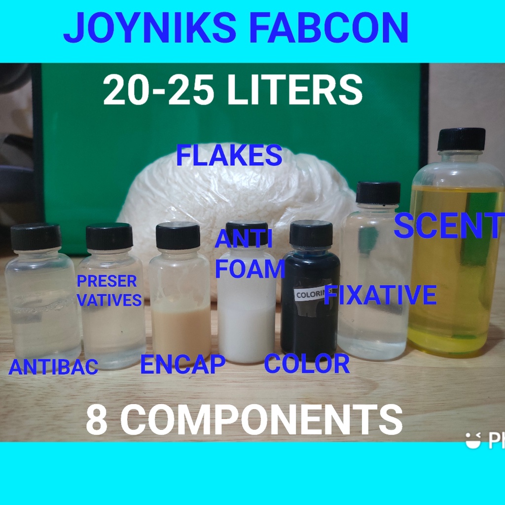 FABCON KIT 20-25 LITERS YIELD LONG LASTING FRAGRANCE | Shopee Philippines