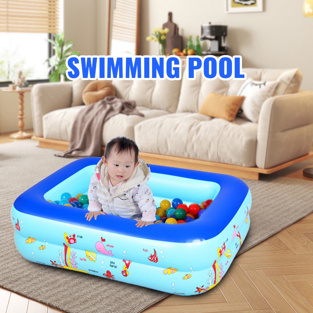 Inflatable Swimming Pool Kids Swimming Pool Baby Swimming Pool Air Pump