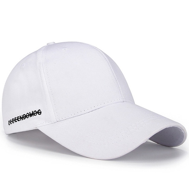 FS 2023 Spring White Black Baseball Caps For Men Women Simple