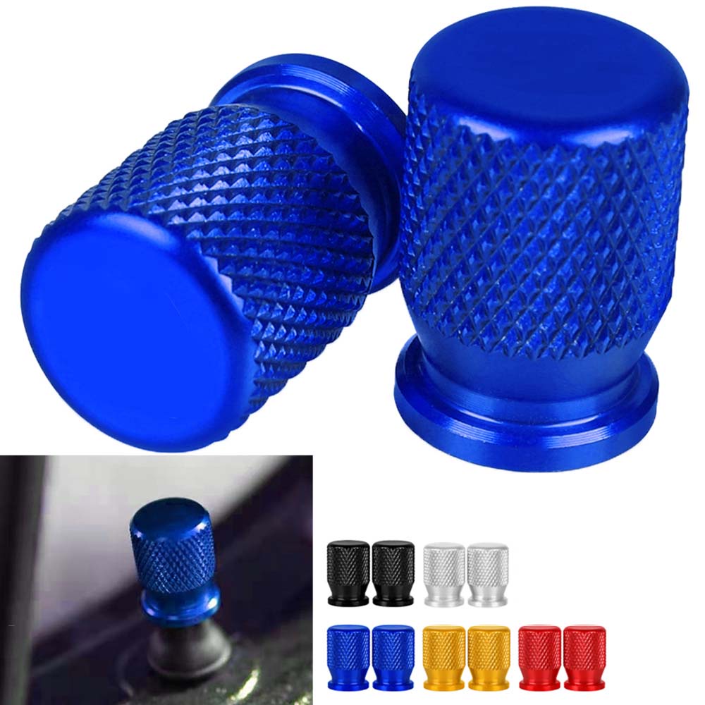2pcs/lot Wheel Caps Theftproof Aluminum Motorcycle Wheel Tires Valves ...
