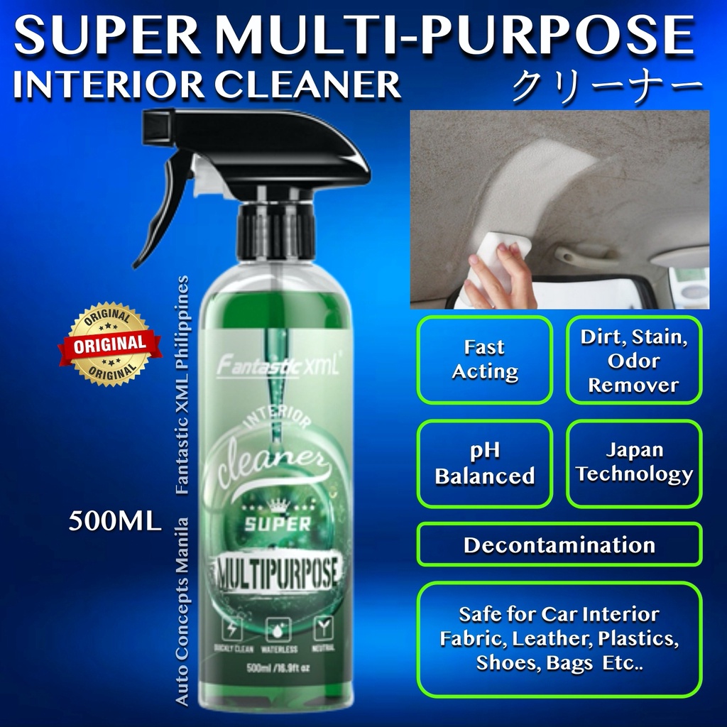 ORIGINAL FANTASTIC XML SUPER MULTI PURPOSE CAR INTERIOR CLEANER 500ML