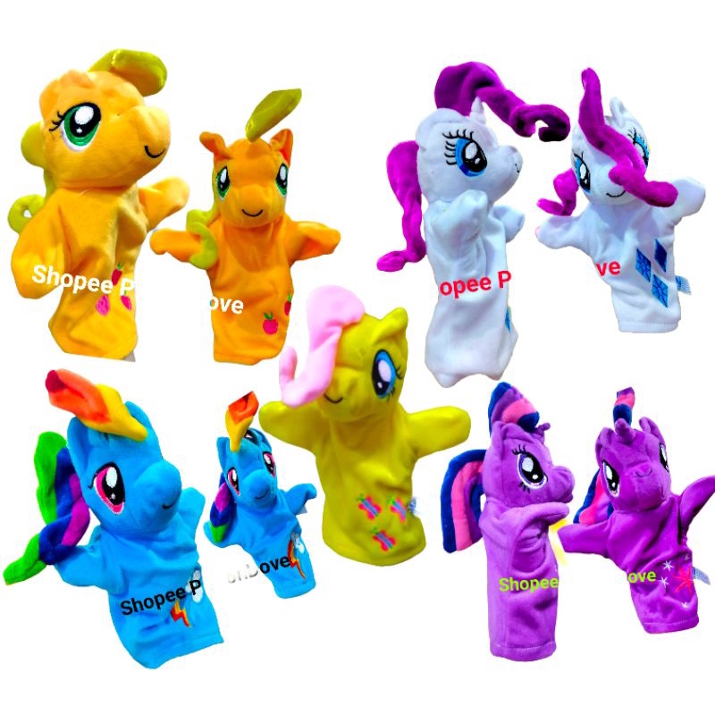 My LITTLE PONY Hand Doll PONY TWILIGHT SPARKLE RT RAINBOW DASH