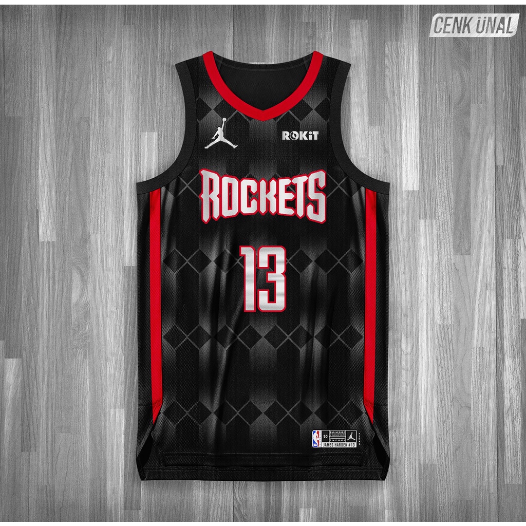 Houston rockets best sale jersey design