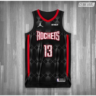 NBA_ Basketball Jerseys 75th Custom Mens Womens Houston''Rockets