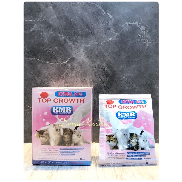 Top Growth Kitten Milk Replacer Cat Sapling Milk (1 SACHET 30gr