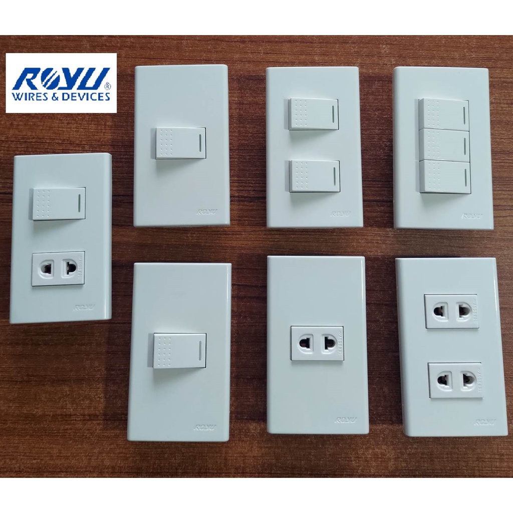 AUTHENTIC ROYU SWITCH AND OUTLET (NOT IN BLISTER PACK) WHOLESALE
