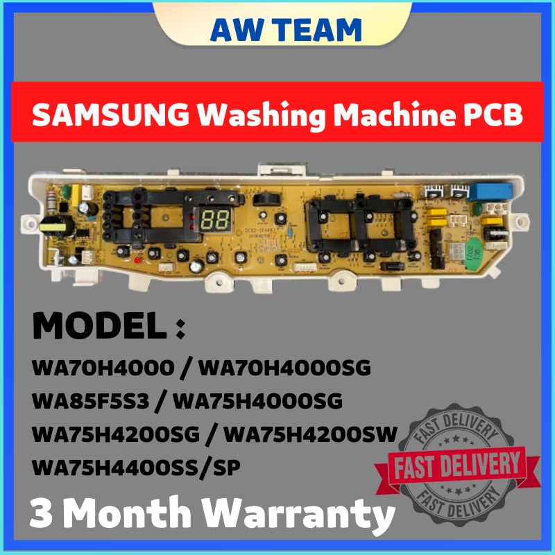 SAMSUNG Washing Machine PCB Board WA70H4000 WA70H4000SG WA85F5S3 ...