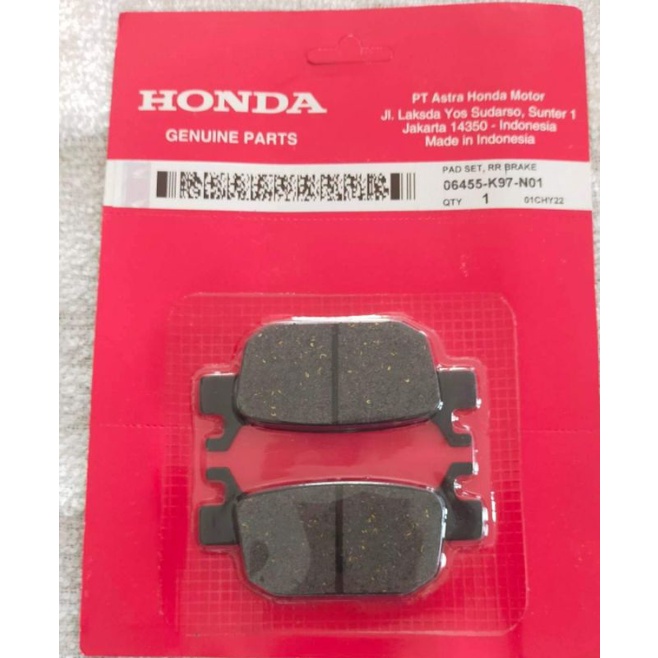 Brake Pad for ADV 150 ,PCX 2018 (rear pad) | Shopee Philippines