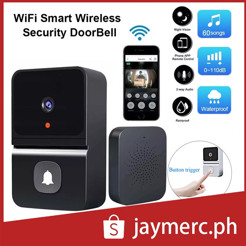 doorbell with camera WIFI Doorbell Hd Smart Night Vision Wireless
