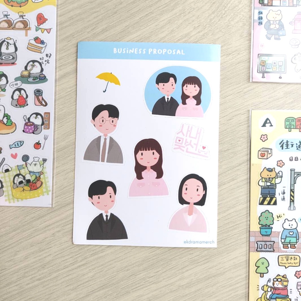Business PROPOSAL STICKER Korean DRAMA //Korean DRAMA FANKIT/AESTHETIC ...