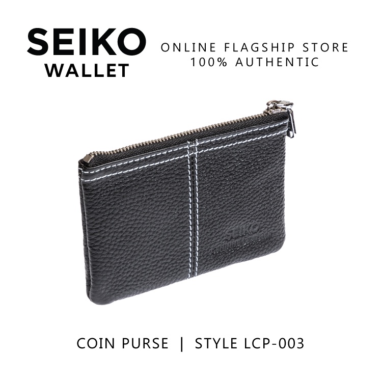 Seiko Wallet Genuine Leather Coin Purse LCP-003 | Shopee Philippines