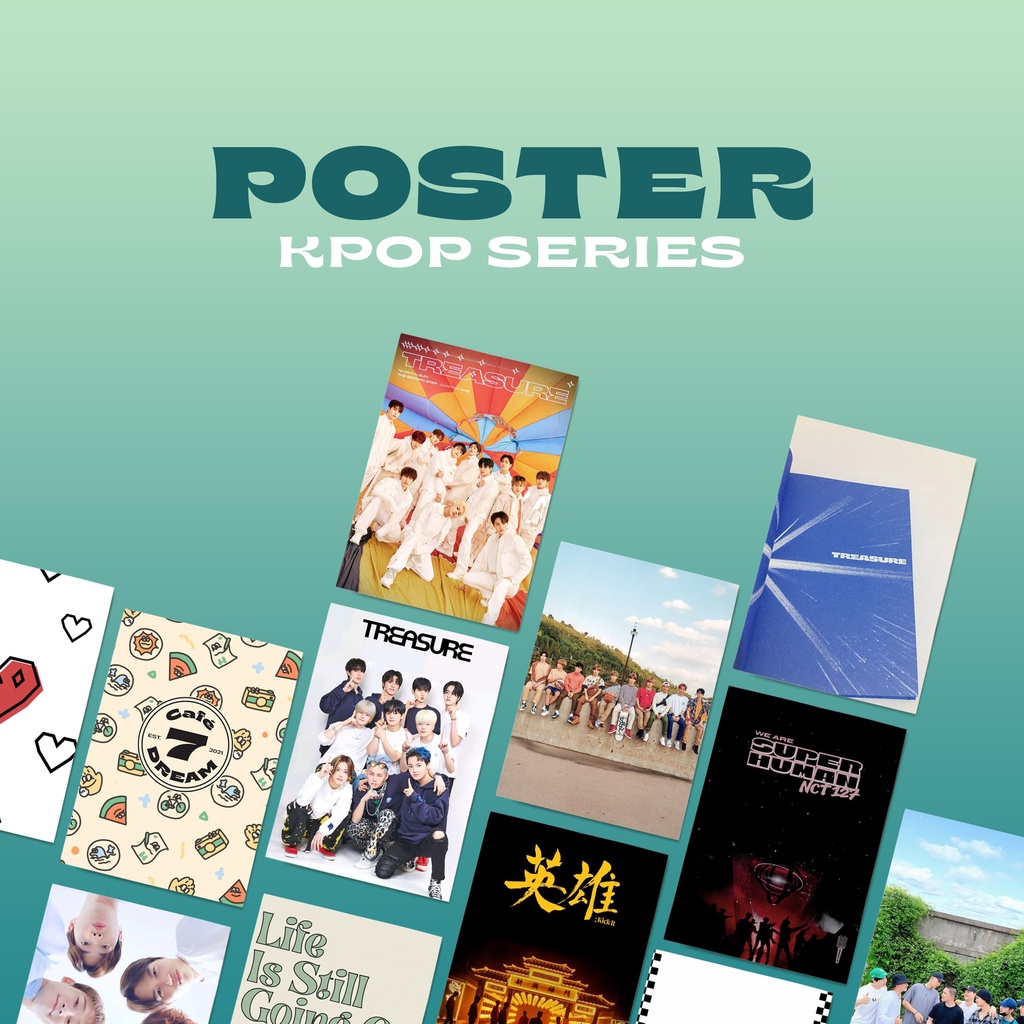 Kpop SERIES POSTER/WALL DECOR AESTHETIC 20PCS | Shopee Philippines