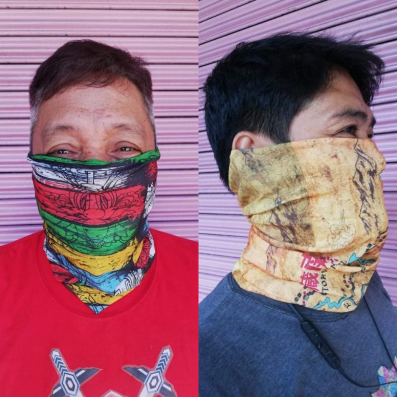 Good Quality Bandanas Bike Mask 4 Designs Map and 5Colors Shopee