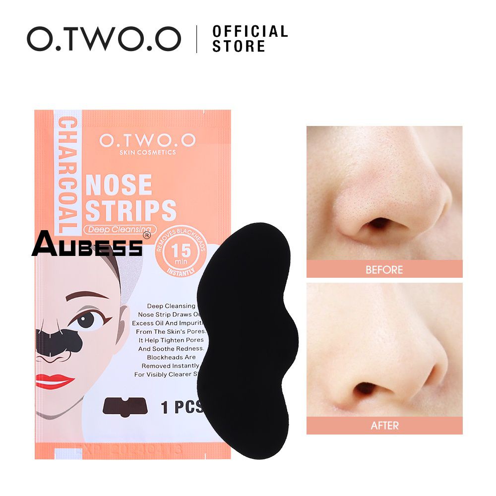 O.TWO.O/Beauty Glazed 1PC Nose Blackhead Remover Mask Deep Cleansing Skin Care Shrink Pore Acne