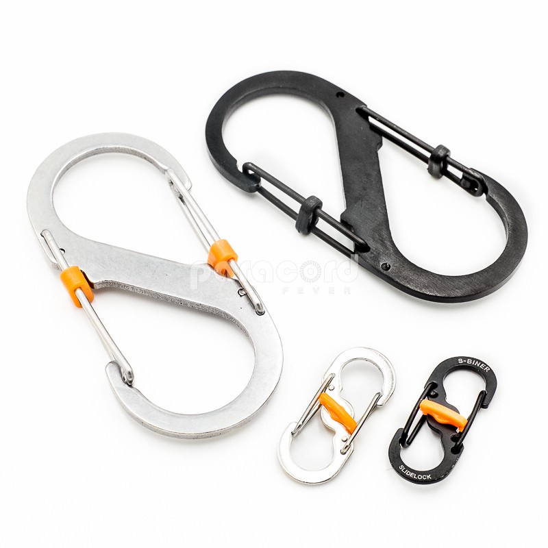 Stainless Steel SlideLock, MicroLock S-biner Carabiner | Shopee Philippines